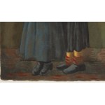 Moses (Moise) Kisling (1891 Kraków - 1953 Paris), Siblings from the folio 'L'Épopée Bohémienne, 1951