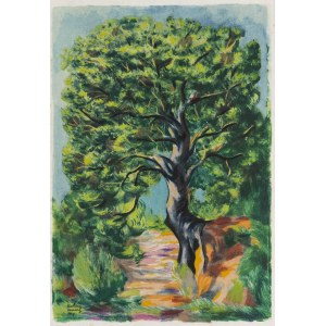 Mojżesz (Moise) Kisling (1891 Kraków - 1953 Paryż), Drzewo z folio L'Épopée Bohémienne, 1951