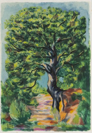 Mojżesz (Moise) Kisling (1891 Kraków - 1953 Paryż), Drzewo z folio 