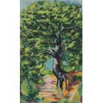 Mojżesz (Moise) Kisling (1891 Kraków - 1953 Paryż), Drzewo z folio L'Épopée Bohémienne, 1951
