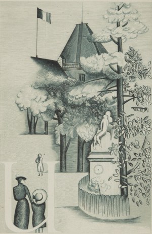 Mojżesz (Moise) Kisling (1891 Kraków - 1953 Paryż), Fontanna z folio 