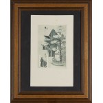 Mojżesz (Moise) Kisling (1891 Kraków - 1953 Paryż), Fontanna z folio L'Épopée Bohémienne, 1951