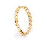 Diamond ring, early 21st century jewelry, gold ~ 0.750