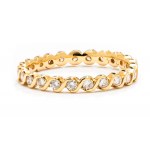 Diamond ring, early 21st century jewelry, gold ~ 0.750