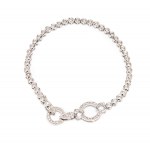 Bracelet with diamonds, early 21st century jewelry, white gold pr. ~ 0.585