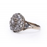 Diamond ring, 1908-1926 jewelry, pr. "56" gold
