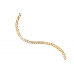 Tennis bracelet, 20th/20th century jewelry, gold ~ 0.750