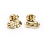 Cufflinks, early 21st century jewelry, gold ~ 0.750