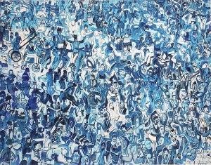 Edward Dwurnik, Pogo bleu dans Jarocin bleu