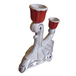 proj. Zygmunt BUKSOWICZ (1915 - 1993), Świecznik, Wytwórnia Wyrobów Ceramicznych Steatyt