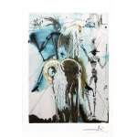 Salvador Dali (1904 - 1989), Don Quichotte, z cyklu Konie Dalego