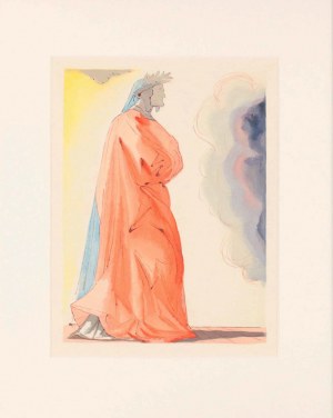 Salvador Dali (1904 - 1989), from the Dante series, Divine Comedy, Paradise, 1963.