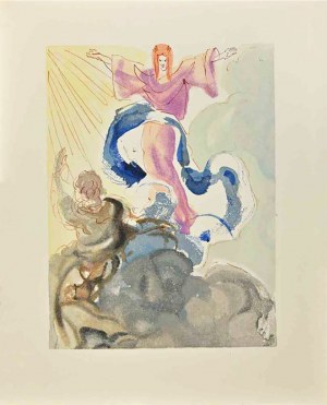 Salvador Dali (1904 - 1989), from the Dante series, Divine Comedy, Paradise, 1963.