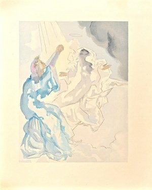 Salvador Dali (1904 - 1989), from the Dante series, Divine Comedy, Paradise, 1963.
