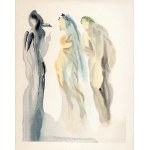 Salvador Dalí (1904 - 1989), z serii Dante, Boska komedia, Raj, 1963