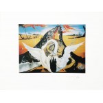 Salvador Dali (1904 - 1989), z serii Dante, Boska komedia, Raj, 1963