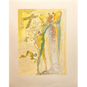 Salvador Dali (1904 - 1989), z serii Dante, Boska komedia, Raj, 1963