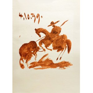 Pablo Picasso (1881 - 1973), Z cyklu Toros y Toreros (Býci a běhouni), 1961