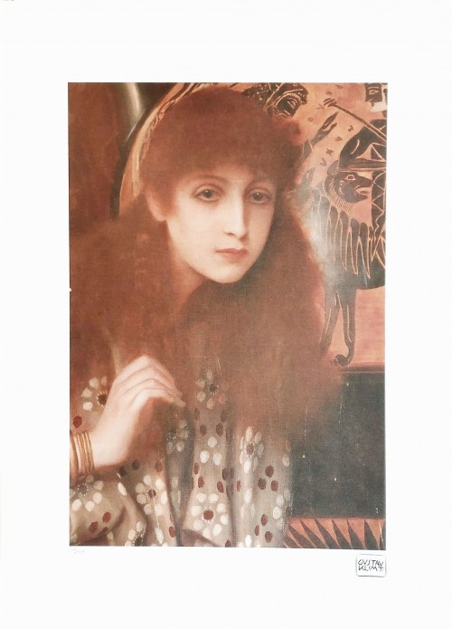 Gustav Klimt (1862 - 1918), Mädchen von Tanagra (Dziewczyna z Tanagry)