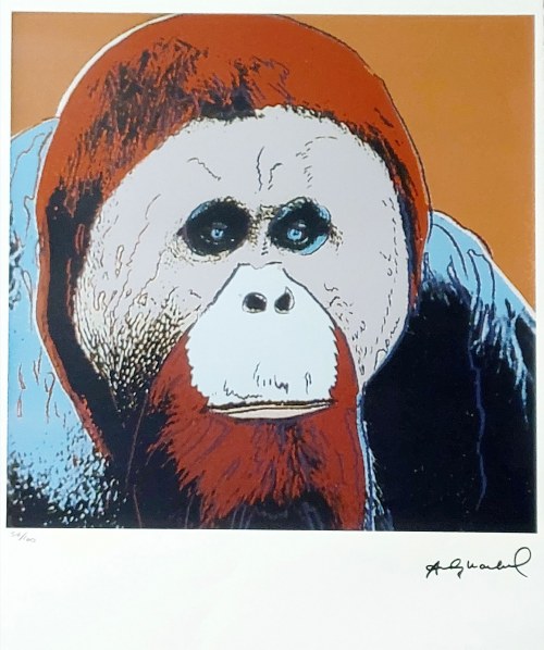 Andy Warhol (1928 - 1987), Orangutan, z serii 