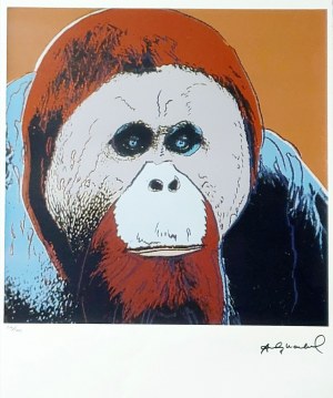 Andy Warhol (1928 - 1987), Orangutan, from the 