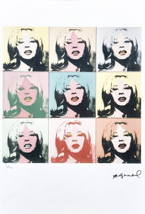 Andy Warhol (1928 - 1987), Holly Solomon (in 9 parts)