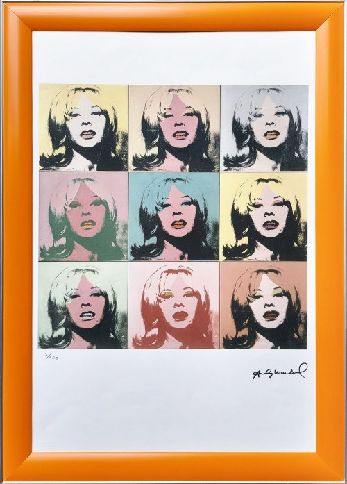 Andy Warhol (1928 - 1987), Holly Solomon (in 9 parts)