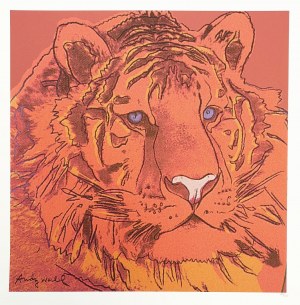 Andy Warhol (1928 - 1987), Siberian Tiger, from the series ''Endangered Species''.