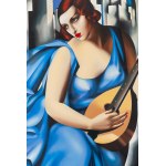 Tamara Lempicka (1894 Moscow - 1980 Cuernavaca, Mexico), "La Musicienne," 1929/1996