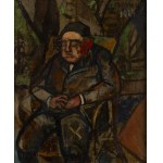 Natan (Nathan) Grunsweigh (Grunsweig) (1880 Kraków - 1956 Paris), Portrait of a Man, 1929