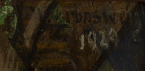 Natan (Nathan) Grunsweigh (Grunsweig) (1880 Kraków - 1956 Paris), Portrait of a Man, 1929