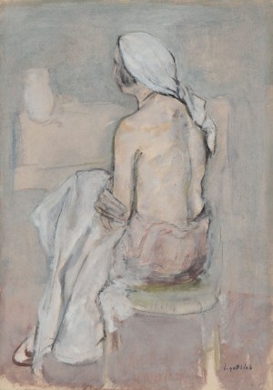 Leopold Gottlieb (1879 Drohobych - 1934 Paris), Half-act, circa 1931