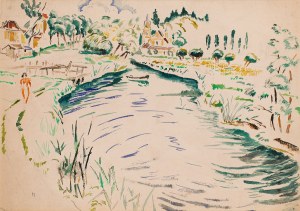 Maria Melania Mutermilch `Mela Muter (1876 Warsaw - 1967 Paris), Landscape