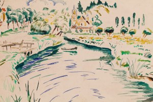 Maria Melania Mutermilch `Mela Muter (1876 Warsaw - 1967 Paris), Landscape