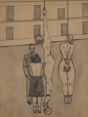 Jerzy Nowosielski (1923 Krakov - 2011 Krakov), Poprava, 1949