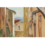 Simon (Shamay) Mondzain (Mondszajn) (1890 Chelm - 1979 Paris), "Street in Sollies-Ville" ("Une Rue a Sollies-Ville"), 1950
