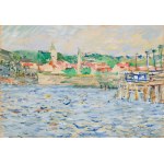 Jan Cybis (1897 Wróblin - 1972 Warsaw), "Sopot," 1956