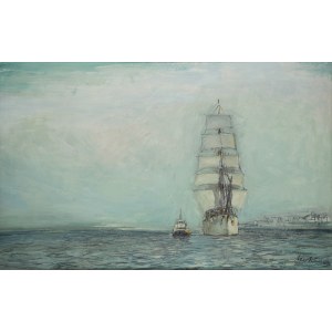 Marian Mokwa (1889 Malary - 1987 Sopot), Dar Pomorza, około około 1960