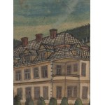 Nikifor Krynicki (1895 Krynica - 1968 Folusz), Willa w Krynicy, lata 60. XX w.