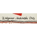 Zbigniew Makowski (1930 Warsaw - 2019 Warsaw), "Exo", 1963.