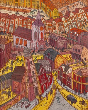 Edward Dwurnik (1943 Radzymin - 2018 Varsovie), 