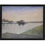 Jerzy Mierzejewski (1917 Krakov - 2012 Varšava), Pod mostem (Kanal), 80. léta 20. století
