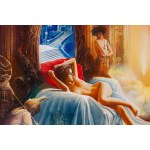 Wojtek Siudmak (b. 1942, Wieluń), "Princesse du feu sacre," 1983.