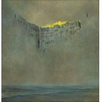 Zdzislaw Beksinski (1929 Sanok - 2005 Warsaw), "Z-17," 1980s.