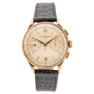Watches - Baume & Mercier chronograph bicompax ann...