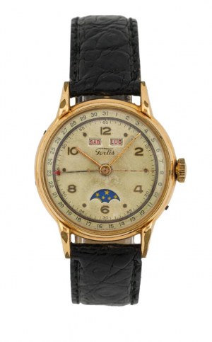 Watches - Fortis triple date moonphase ref. 155 an...