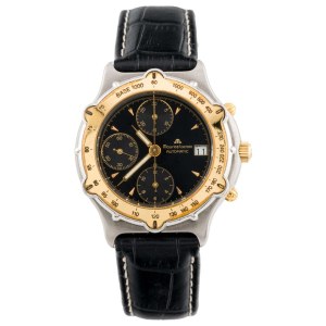 Watches - Maurice Lacroix chronograph tricompax an...