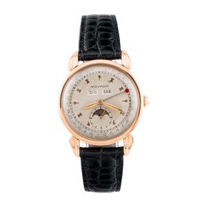 Watches - Movado triple date moonphase anni '40 re...
