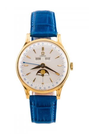 Watches - Omega Cosmic triple date moonphase years ...