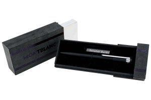 Pens - Montblanc. Scenium black matte ballpoint pen...